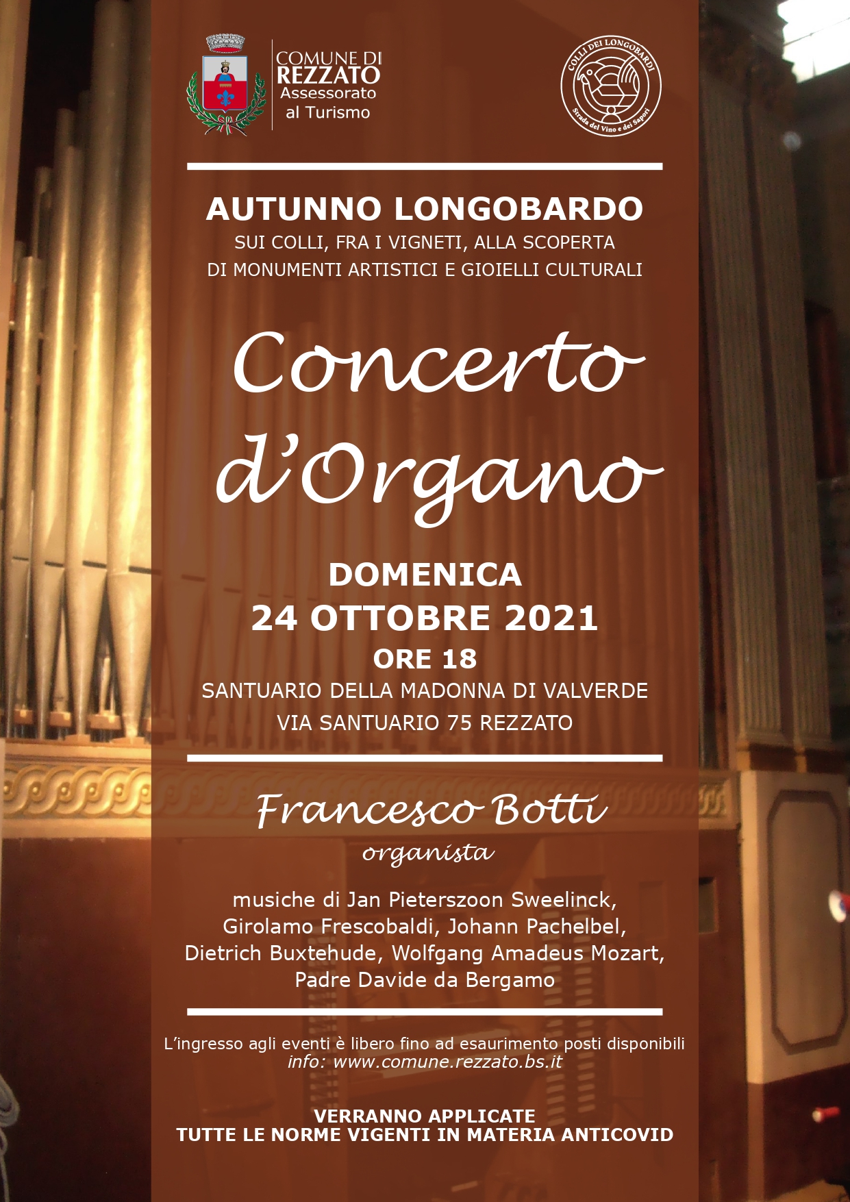 Concerto D\'organo Autunno Longobardo
