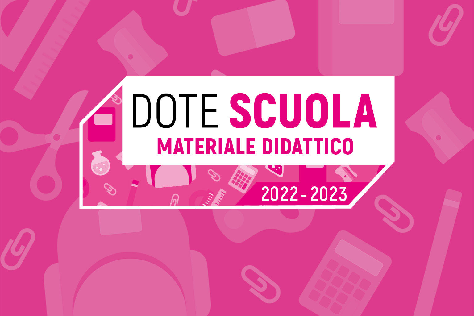 Immagine di copertina per DOTE SCUOLA REGIONE LOMBARDIA 2022/2023